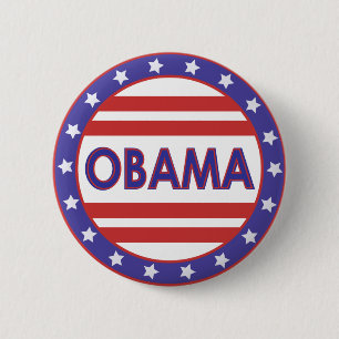 Macaron Rond 5 Cm Cercle d'Obama Stars&Stripes