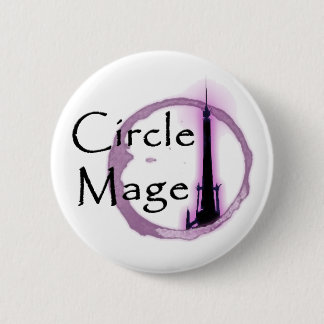 Macaron Rond 5 Cm Cercle Mage ! bouton
