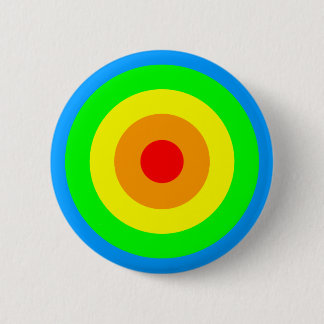 Macaron Rond 5 Cm Cercles Acides Arc-en-ciel