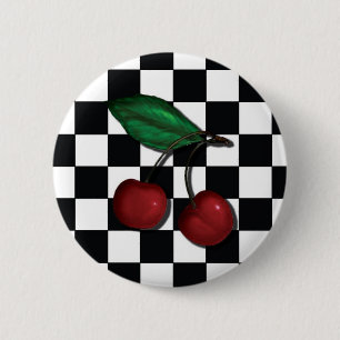 Macaron Rond 5 Cm cerise