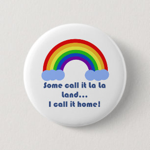 Macaron Rond 5 Cm Certains l'appellent La Land Button