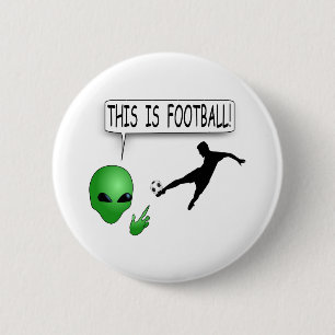 Macaron Rond 5 Cm C'Est Du Football