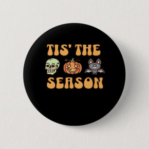 Macaron Rond 5 Cm C'Est La Saison Halloween