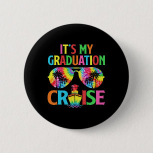 Macaron Rond 5 Cm C'est ma croisière de remise de diplôme Grad Cruis