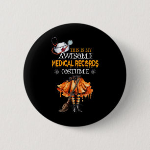 Macaron Rond 5 Cm C'Est Ma Médaille Costumée Des Records Médicales D