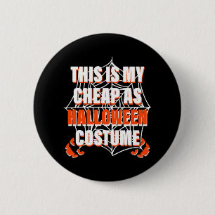 Macaron Rond 5 Cm C'Est Mon Costume D'Halloween Bon Marché - Hallowe