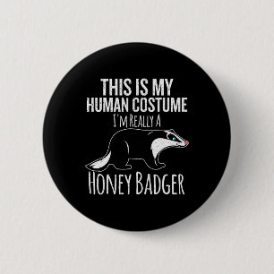 Macaron Rond 5 Cm C'Est Mon Costume Humain Halloween Costume