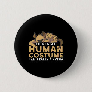 Macaron Rond 5 Cm C'est mon costume humain Je suis vraiment une hiro