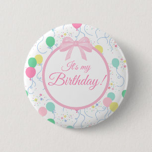 Macaron Rond 5 Cm C'est mon épingle d'anniversaire   Épingle à porte