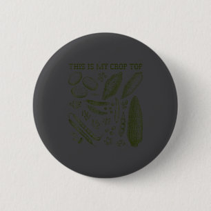 Macaron Rond 5 Cm C'est mon haut de culture drôle de jeu de mots sur