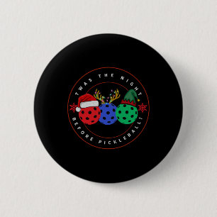 Macaron Rond 5 Cm C'était la nuit avant Picklell Noël dégueu Xmas