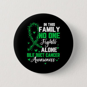 Macaron Rond 5 Cm Cette Famille Personne ne combat seul Bile Duct Ca