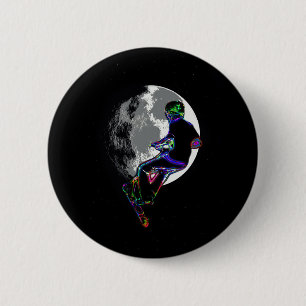 Macaron Rond 5 Cm Champ Moonlit Scooter - Scooter Boy Arwork