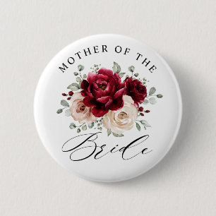 Macaron Rond 5 Cm Champagne de Bourgogne Ivory Mauve Mère de la Mari