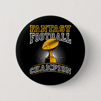 Macaron Rond 5 Cm Champion d'Imaginaire de football