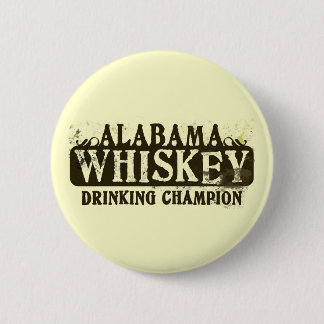 Macaron Rond 5 Cm Champion potable de whiskey de l'Alabama