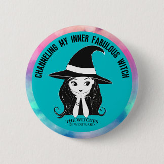 Macaron Rond 5 Cm Changer ma sorcière fabuleuse intérieure