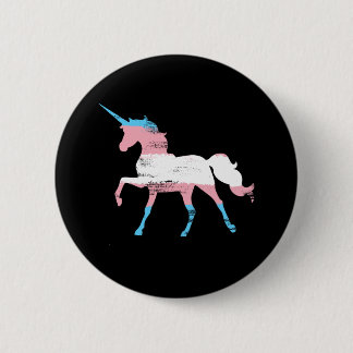 Macaron Rond 5 Cm Changez de sexe le drapeau sous une forme de