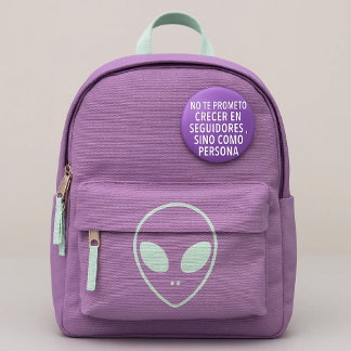 Macaron Rond 5 Cm Chapa motivadora morada – No te prometo crecer en 