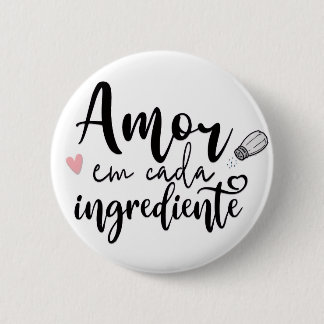 Macaron Rond 5 Cm Chapas con texto 