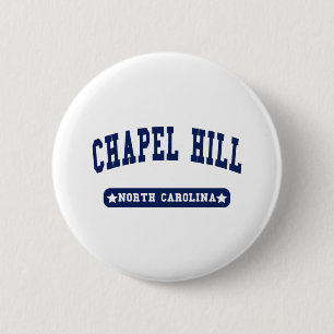 Macaron Rond 5 Cm Chapel Hill North Carolina College Style tee - shi