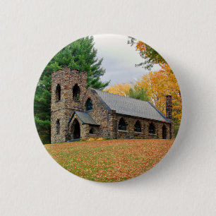 Macaron Rond 5 Cm Chapelle dans la chute