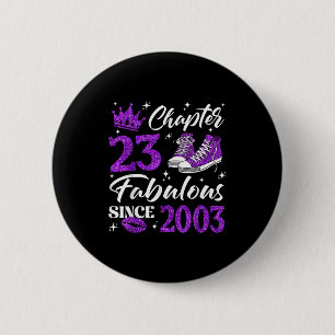 Macaron Rond 5 Cm Chapitre 23 Fabuleux Depuis 2003 23e Anniversaire