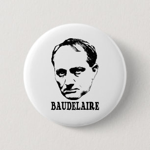 Macaron Rond 5 Cm Charles Baudelaire