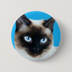 Macaron Rond 5 Cm Chat 1