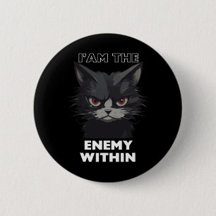 Macaron Rond 5 Cm Chat Amusant Trump Baby Funny Vote For Trump Cats