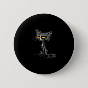Macaron Rond 5 Cm Chat Chaton Ai-je Roulé Mes Yeux À Haute Voix Drôl