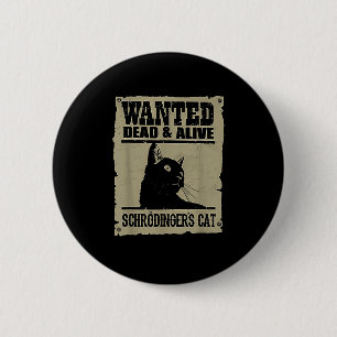 Macaron Rond 5 Cm Chat De Schrodingers Recherchés Et Vivants