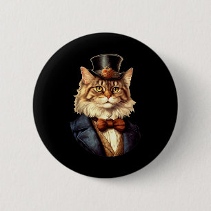 Macaron Rond 5 Cm Chat Mariage mariée Groom Animaux Propriétaires Ch
