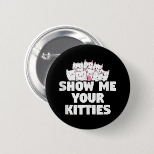 Macaron Rond 5 Cm Chat Montre-moi tes chatons