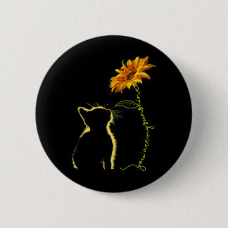 Macaron Rond 5 Cm Chat Tu Es Mon Sunshine Chats Dons Tefts