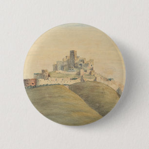Macaron Rond 5 Cm Château de Trencin en Slovaquie occidentale