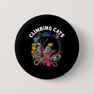 Macaron Rond 5 Cm Chats grimpeurs Escalade de blocs Grimpeur d'escal