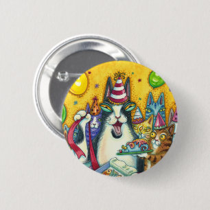 MACARON ROND 5 CM CHATS N'FITZ, CUISINES, MICE, ANNIVERSAIRE AMUSANT