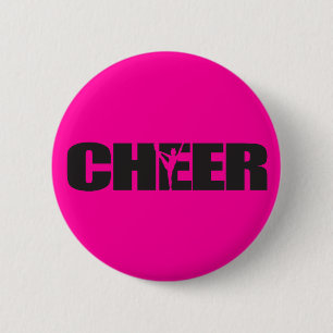 Macaron Rond 5 Cm Cheerleading du Chef d'acclamation d'acclamation