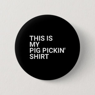 Macaron Rond 5 Cm Chemise Carolina Pig Pickin Bbq