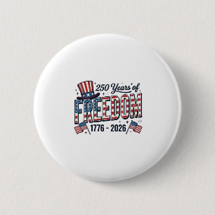 Macaron Rond 5 Cm Chemise commémorative patriotique 250 ans de liber