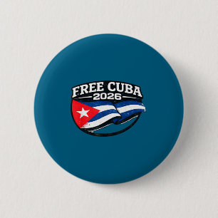 Macaron Rond 5 Cm Chemise Cuba Cuba Libre Doctrine Monroe