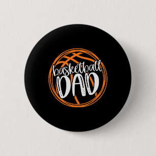 Macaron Rond 5 Cm Chemise DAD Basketball