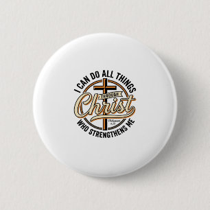 Macaron Rond 5 Cm Chemise de citation vintage Philippiens 4_13 chrét