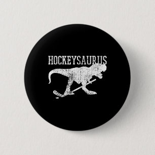 Macaron Rond 5 Cm Chemise de hockey sur glace Hockey sur gazon T Rex