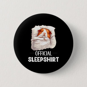 Macaron Rond 5 Cm Chemise de nuit Guinea G Amoureux des Animaux Pyja