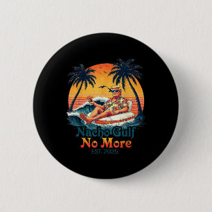 Macaron Rond 5 Cm Chemise drôle Trump Nacho Gulf Plus de Trump Merch
