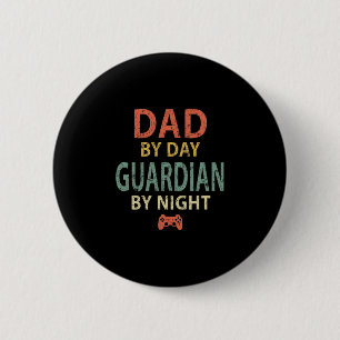 Macaron Rond 5 Cm Chemise Papa Joueur. Papa