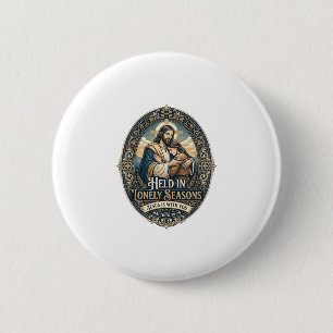 Macaron Rond 5 Cm Chemise vintage d'encouragement pour veuve et veuf