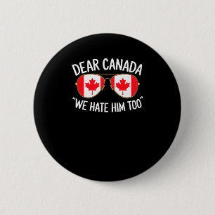 Macaron Rond 5 Cm Cher Canada, Nous Le Détestons De Trump Protes Pol
